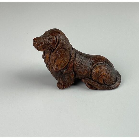 Vintage Cocker Spaniel Droopy Earred Dog Figurine BU0604 - Picture 5 of 9